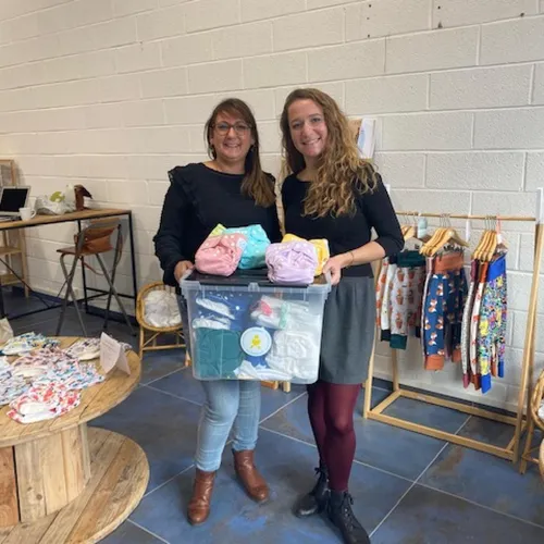 Des couches lavables livrées dans la MEL avec "l'Envers du dessous"