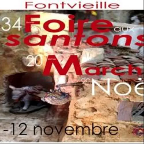 La 34ème foire aux santons et le 20ème marché de Noël à Fontvieille...