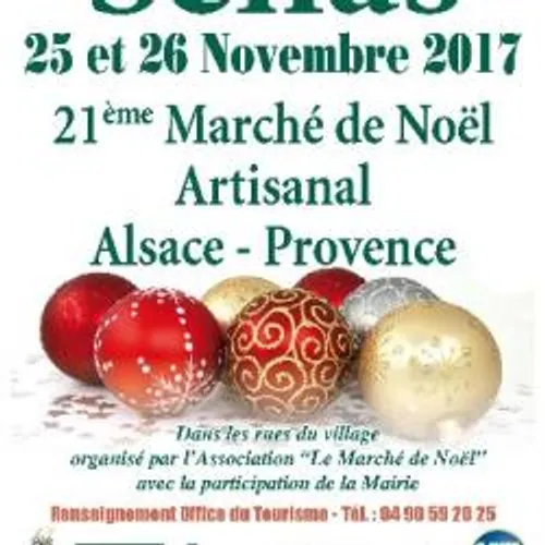 L'Alsace et la Provence au coeur du marché de Noël à Sénas ce weekend.