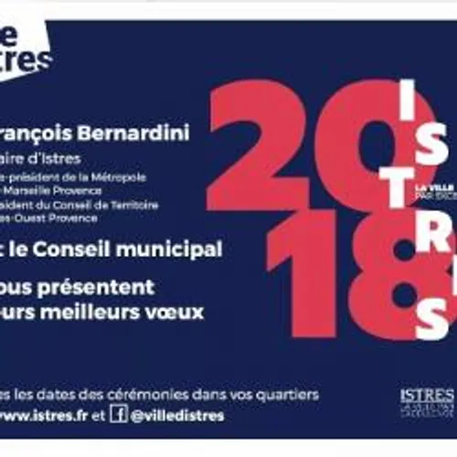 Istres: Les voeux à la population 2018.