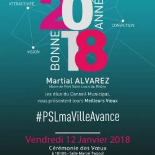 Port Saint Louis: Des voeux 2018 fondés sur l'imagination et l'audace.
