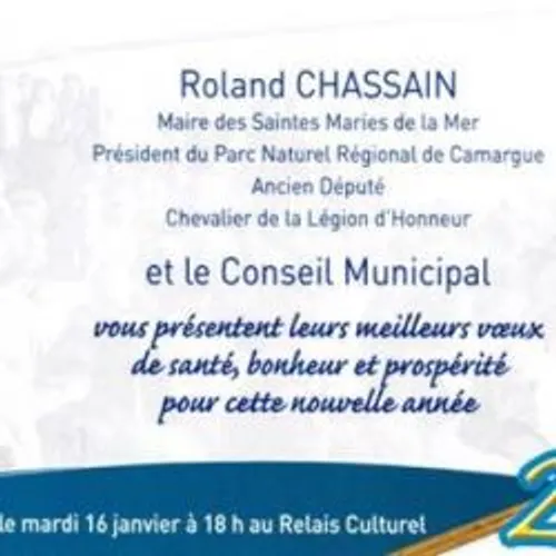 Saintes-Maries de la Mer: Cérémonie de Présentation des Voeux le...