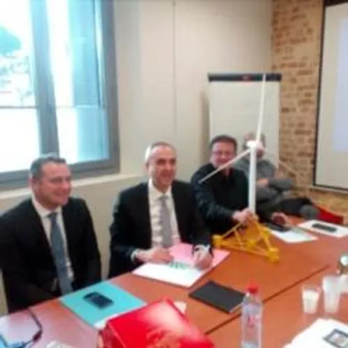 Provence Grand Large : 3 éoliennes au large de Port Saint Louis du...