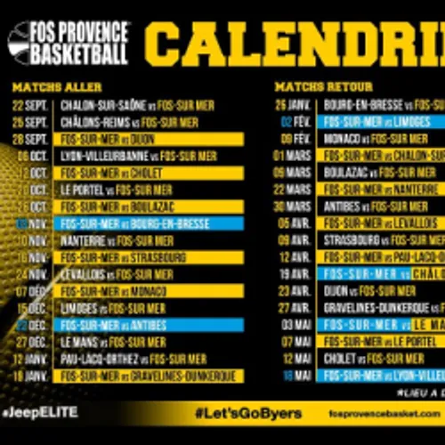 [ SPORT - BASKETBALL ] JEEPELITE /FOS PROVENCE BASKET: VOICI LE...