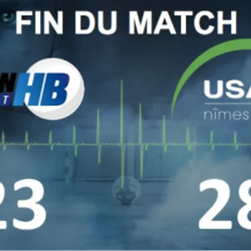 [ SPORT - HANDBALL ] LDLSTARLIGUE/USAM NIMES GARD : 1ER MATCH, 1ERE...