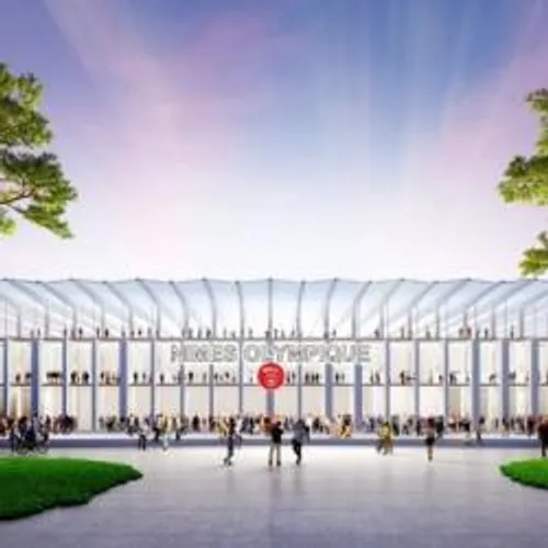 [ ACTUALITE SPORTIVE - NIMES ] NIMES DESSINE SON NOUVEAU STADE...