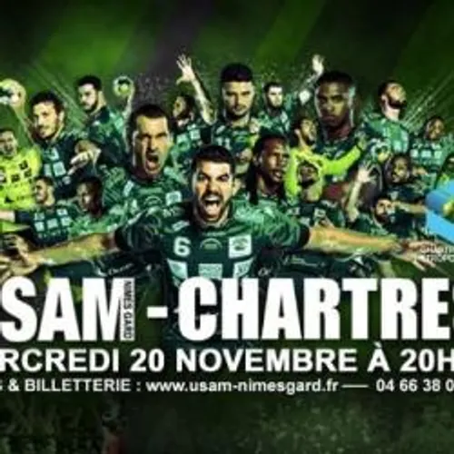 [ SPORT - NIMES ] USAM NIMES GARD RECOIT CHARTRES CE MERCREDI 20...