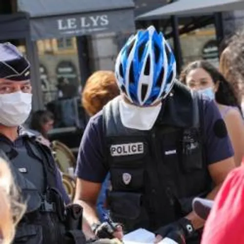 Châteaurenard : 10 verbalisations pour non-respect du port du masque.