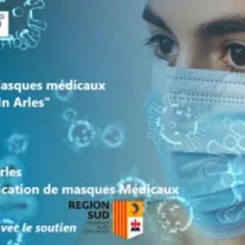 Arles : Protecto muscle sa production de masques.