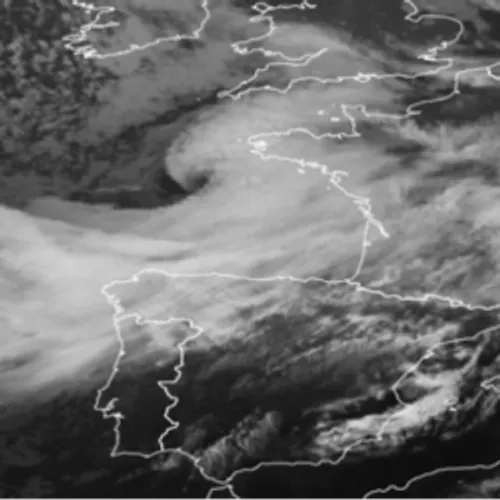 [METEO]: Tempête Alex qui arrive en Camargue.