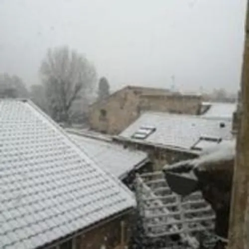 [METEO]: Il a neigé sur les Alpilles.