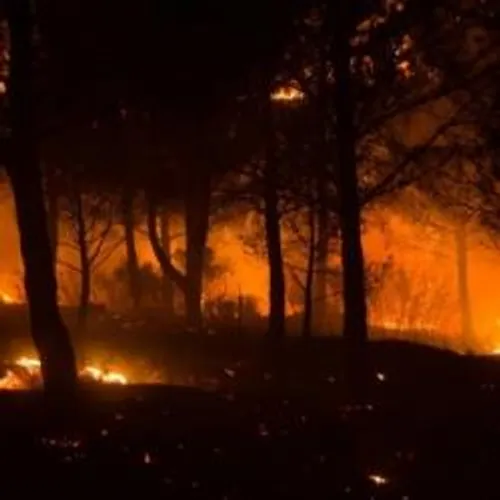 [REGION]: le premier gros feu de la saison s’est déclenché.