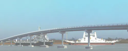 L'idée d'un pont reliant Port St Louis/ Salin avance, Martial...