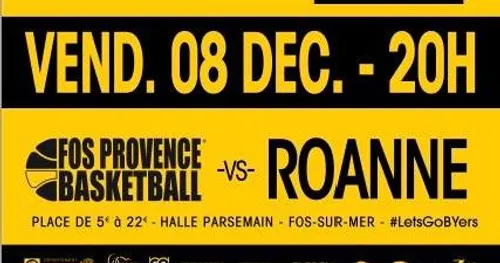 Fos affrontera Roanne, cadet du classement ce vendredi 8 décembre à...