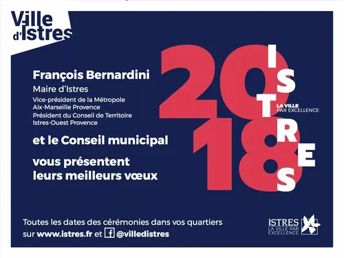 Istres: Les voeux à la population 2018.