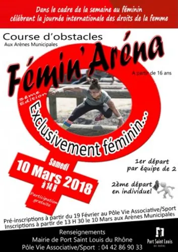 Vivez avec Radio Camargue "Fémina'Aréna" à Port Saint Louis du Rhône