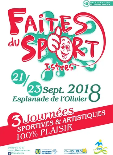 [ BON PLAN SORTIE - ISTRES ] : "FAITES DU SPORT" CE WEEKEND A ISTRES.