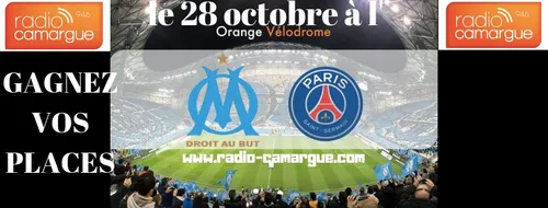 [ JEU ] GAGNEZ VOS PLACES POUR OM / PSG LE DIMANCHE 28 OCTOBRE A...