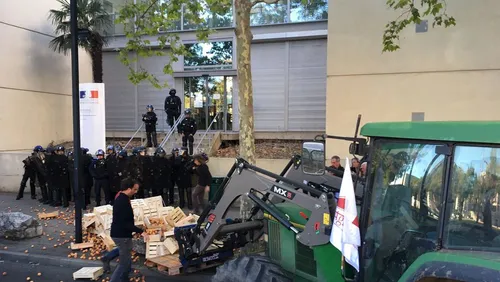 [ MANIFESTATION - GARD ] LA COLERE DES AGRICULTEURS