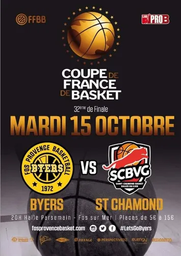 [ SPORT - BASKETBALL ] COUPE DE FRANCE: LES BYERS RECOIVENT ST...