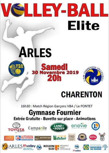 [ SPORT - VOLLEYBALL ] LE VOLLEYBALL ARLESIEN RECOIT PARIS CE...