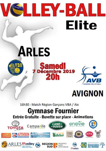 [ SPORT - VOLLEYBALL ] C'EST LE DERBY ARLES / AVIGNON CE SAMEDI 7 DEC