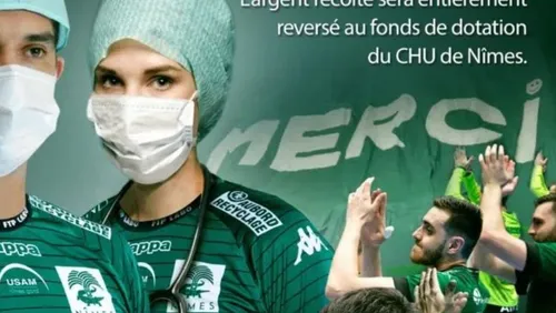 [ SOLIDARITE - NIMES ] Des maillots de l’Usam floqués avec le nom...