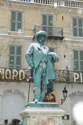 [METEO]: Les Arlésiens  ils ont eu le petit plaisir de découvrir de...