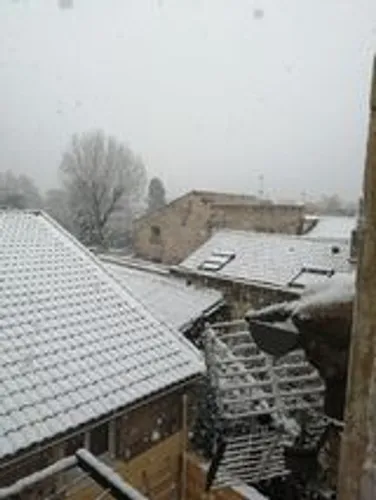 [METEO]: Il a neigé sur les Alpilles.
