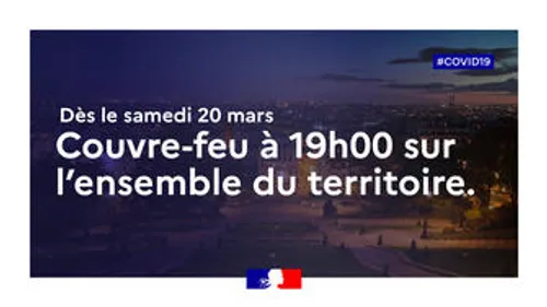 [COVID-19]: Le couvre-feu est raccourci d’une heure partout dans le...