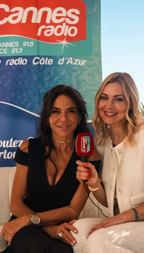 CAFÉ SUR MER - INTERVIEW DE SANDRA SISLEY À #CANNESERIES