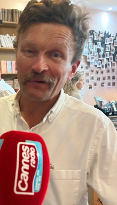 L'INVITE DE CANNES RADIO : SYLVAIN TESSON