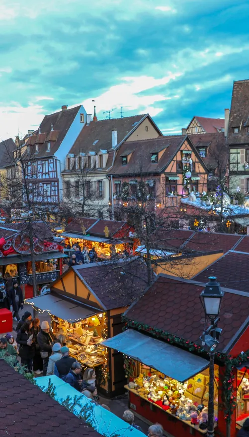 COLMAR : le marché de Noël surveillé par drone