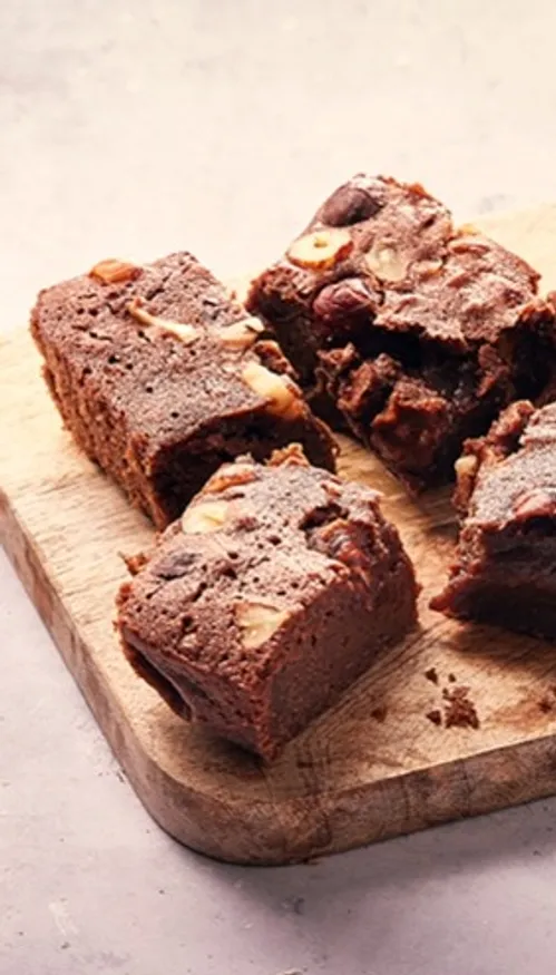 Brownie sans gluten aux noisettes et farine de sarrazin 