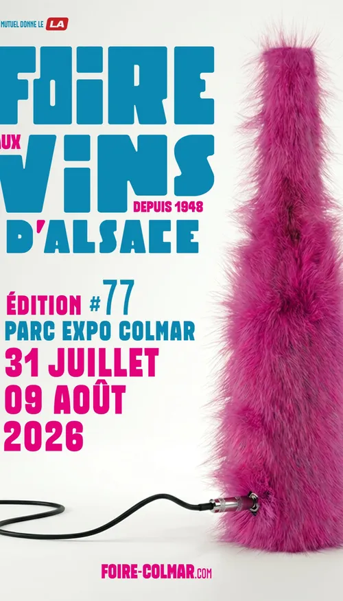 la 77e Foire aux vins de Colmar ouvre ses portes pendant 10 jours