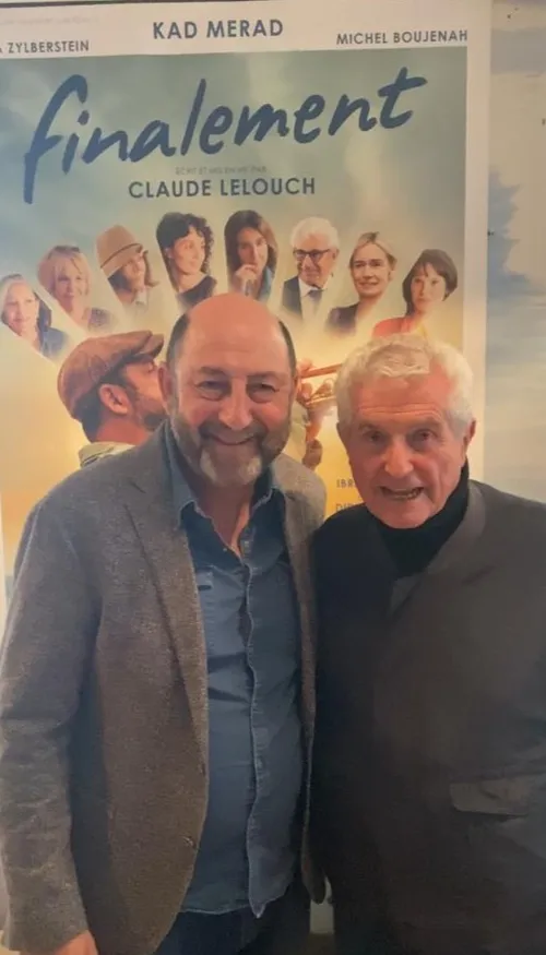 LES INVITES DE CANNES RADIO : CLAUDE LELOUCH ET KAD MERAD