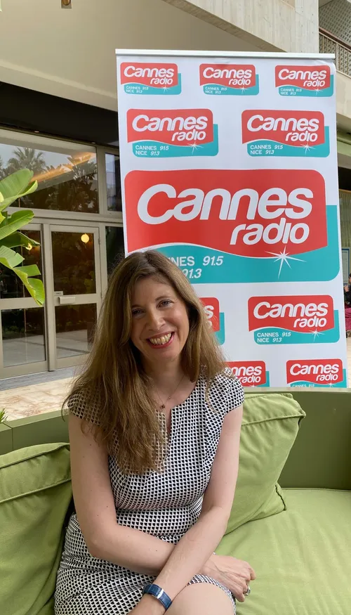 L'INVITEE CANNES RADIO : SANDRA MEZIERE