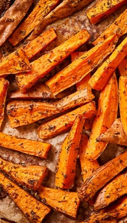 Frites de patates douces