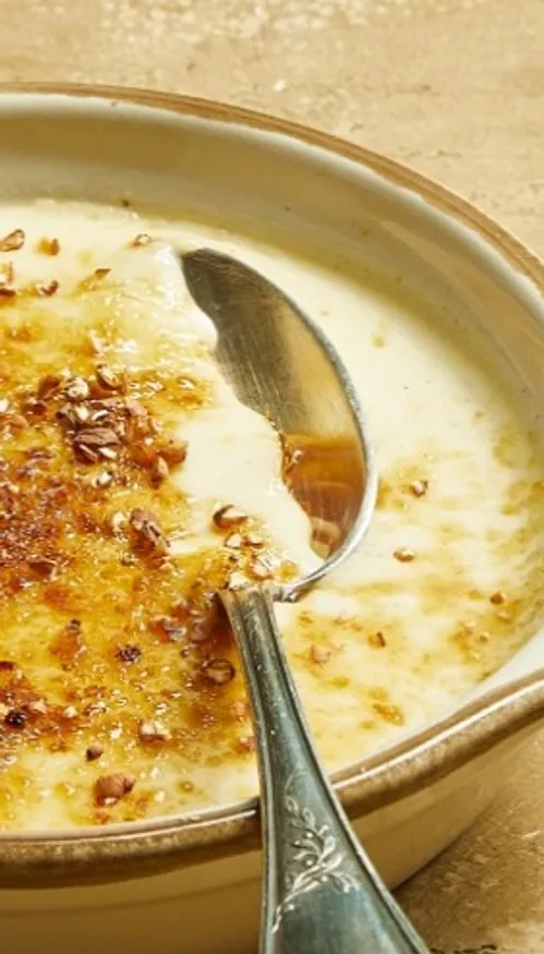 Crème brûlée aux noisettes