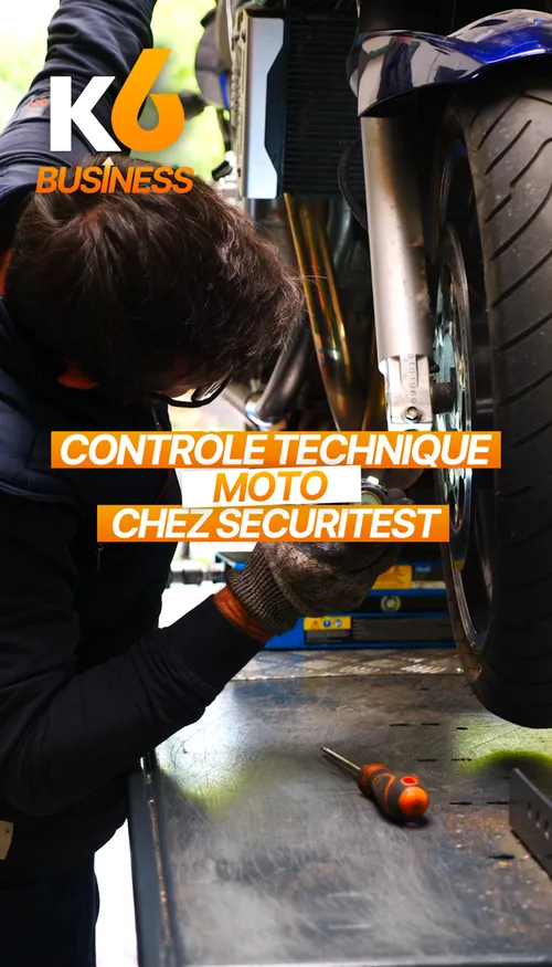 Contrôle Technique Moto Chez Sécuritest