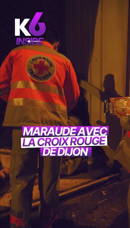 Maraude Avec La Croix Rouge De Dijon