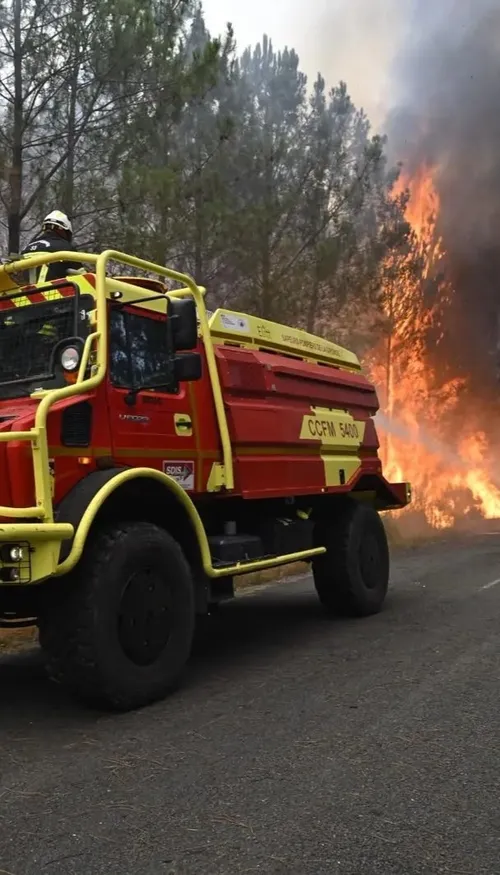 Gironde : le feu de Saumos est désormais éteint