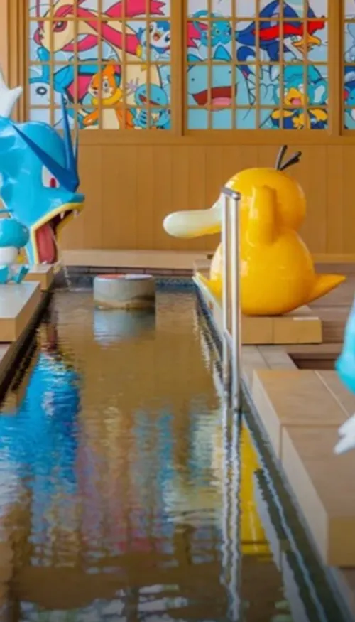 Un bain thermal Pokémon ouvre ses portes au Japon