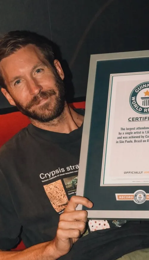 Calvin Harris bat un record au Brésil