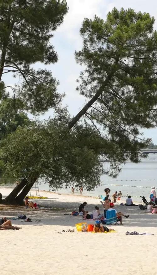 La baignade de la plage de Bordeaux-Lac de nouveau surveillée :...