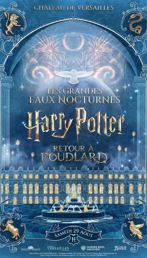Harry Potter fête ses 25 ans avec un événement gratuit à Versailles