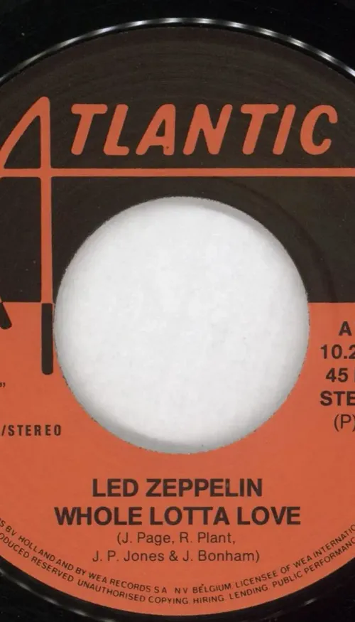 Whole Lotta Love : un très rare 45 T de Led Zeppelin échappe à la...