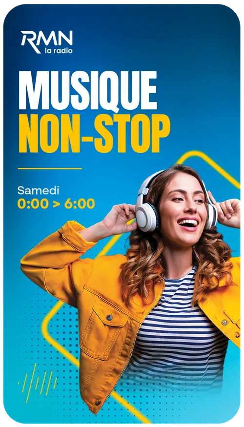 Samedi | Musique non-stop | 00h à 06h