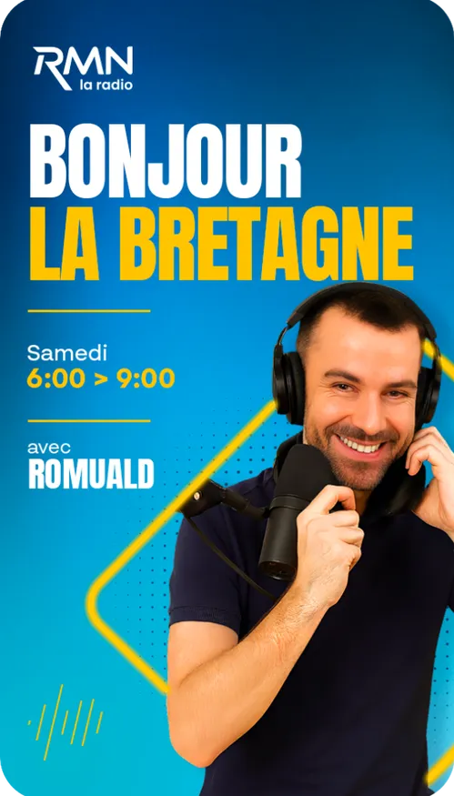 Samedi / 6:00 > 9:00 / Bonjour la Bretagne avec Romuald