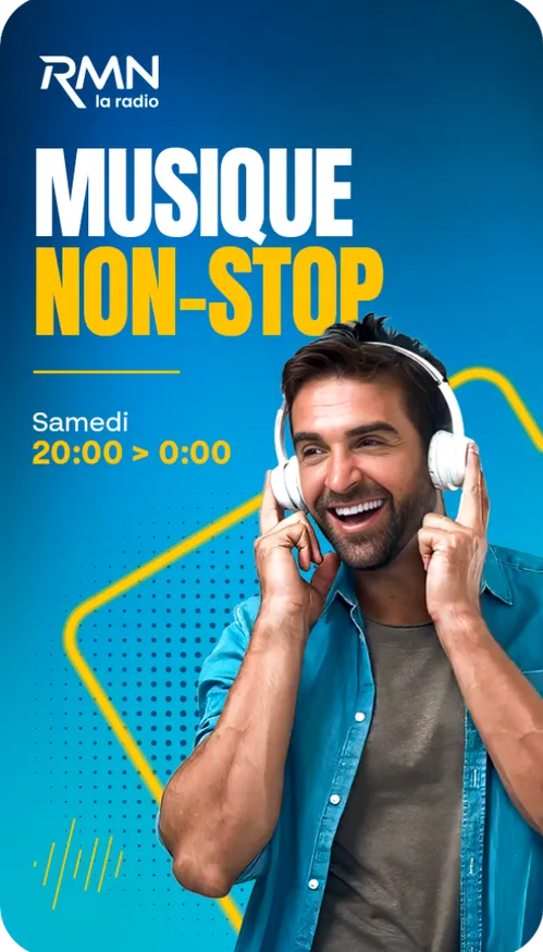 Samedi / 20:00 > 0:00 / Musique non-stop